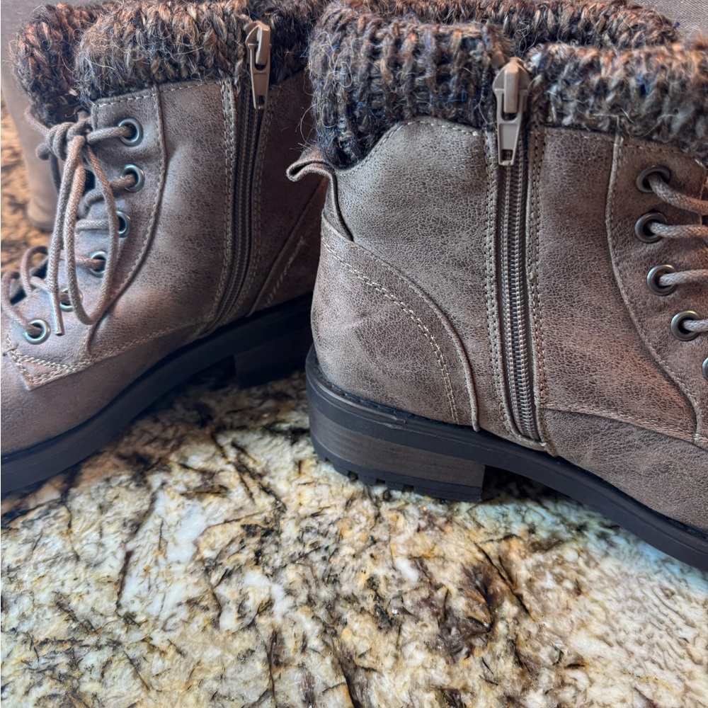 Cozy Brown Ankle Boots